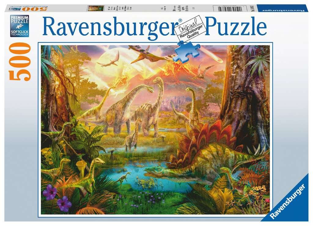 Ravensburger Palapeli, Land of the Dinosaurs 500 palaa