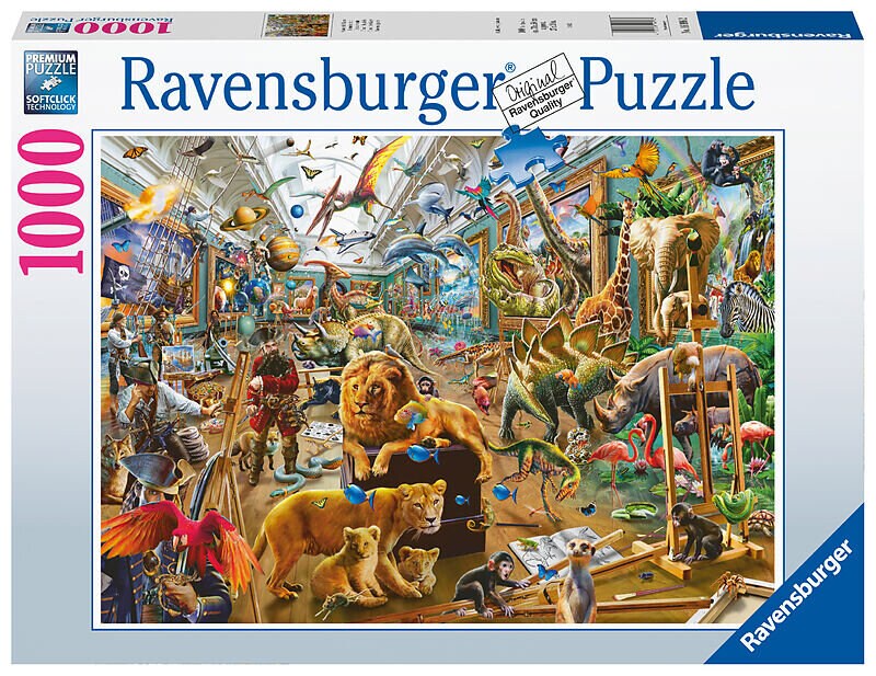 Ravensburger Palapeli - Chaos in the Gallery 1000 palaa