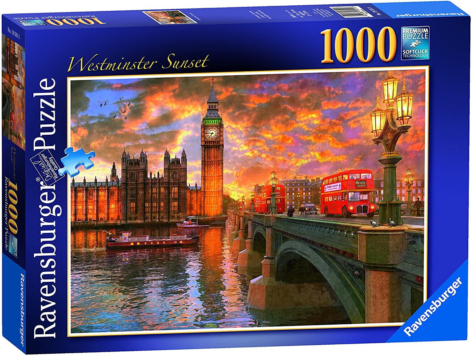 Ravensburger Palapeli, Sunset at Parliament Square 1000 palaa