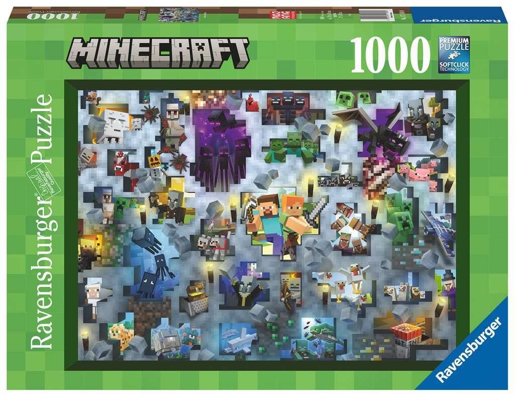 Ravensburger Palapeli - Minecraft Mobs 1000 palaa