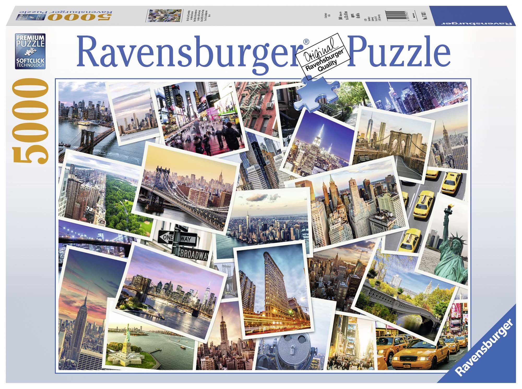 Ravensburger Palapeli, New York - The City Never Sleeps 5000 palaa