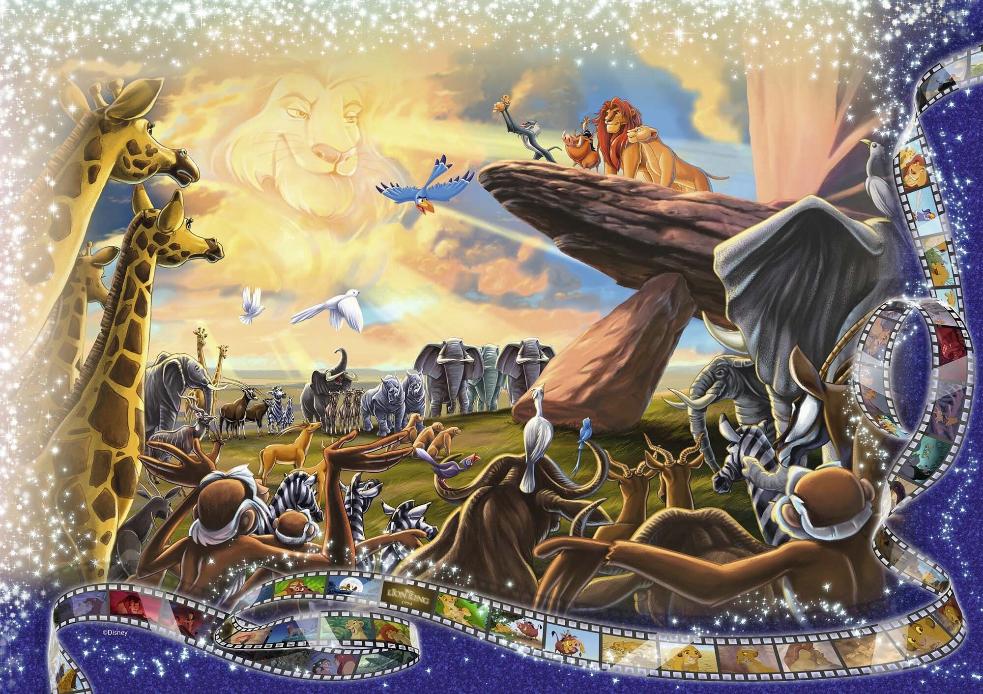 Ravensburger Palapeli, Disney Painovoima 40320 palaa