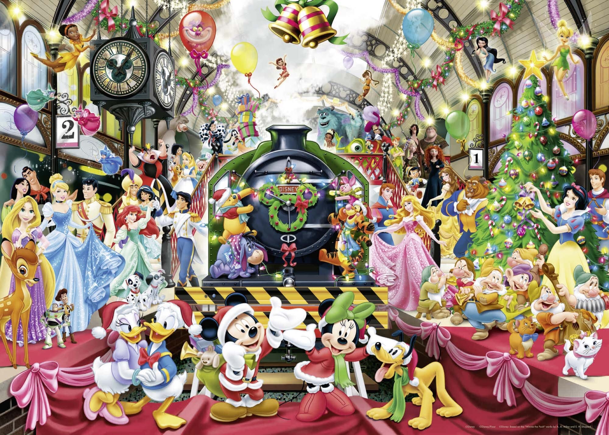 Ravensburger Palapeli, Disney - All Aboard for Christmas! 1000 palaa