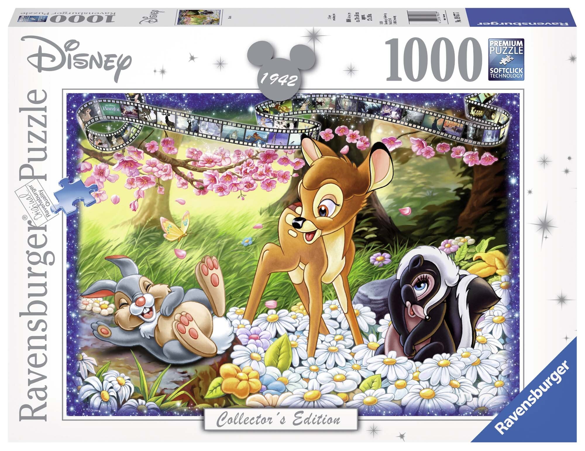 Ravensburger Palapeli, Disney - Bambi 1000 palaa