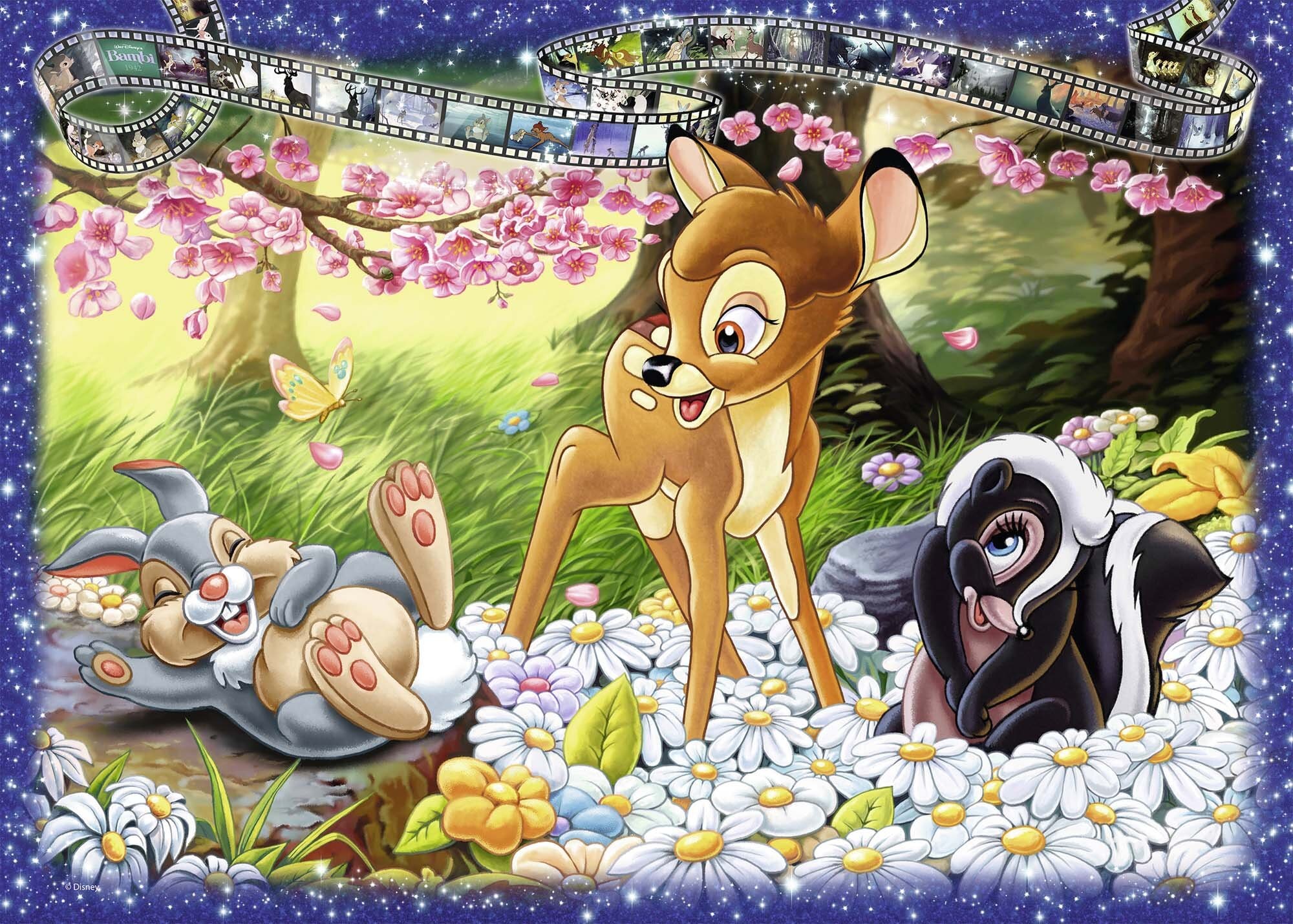 Ravensburger Palapeli, Disney - Bambi 1000 palaa