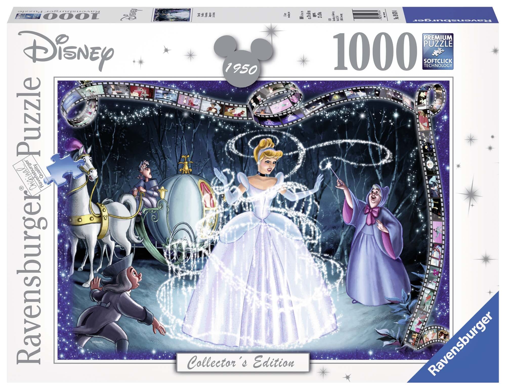 Ravensburger Palapeli, Disney - Cinderella 1000 palaa