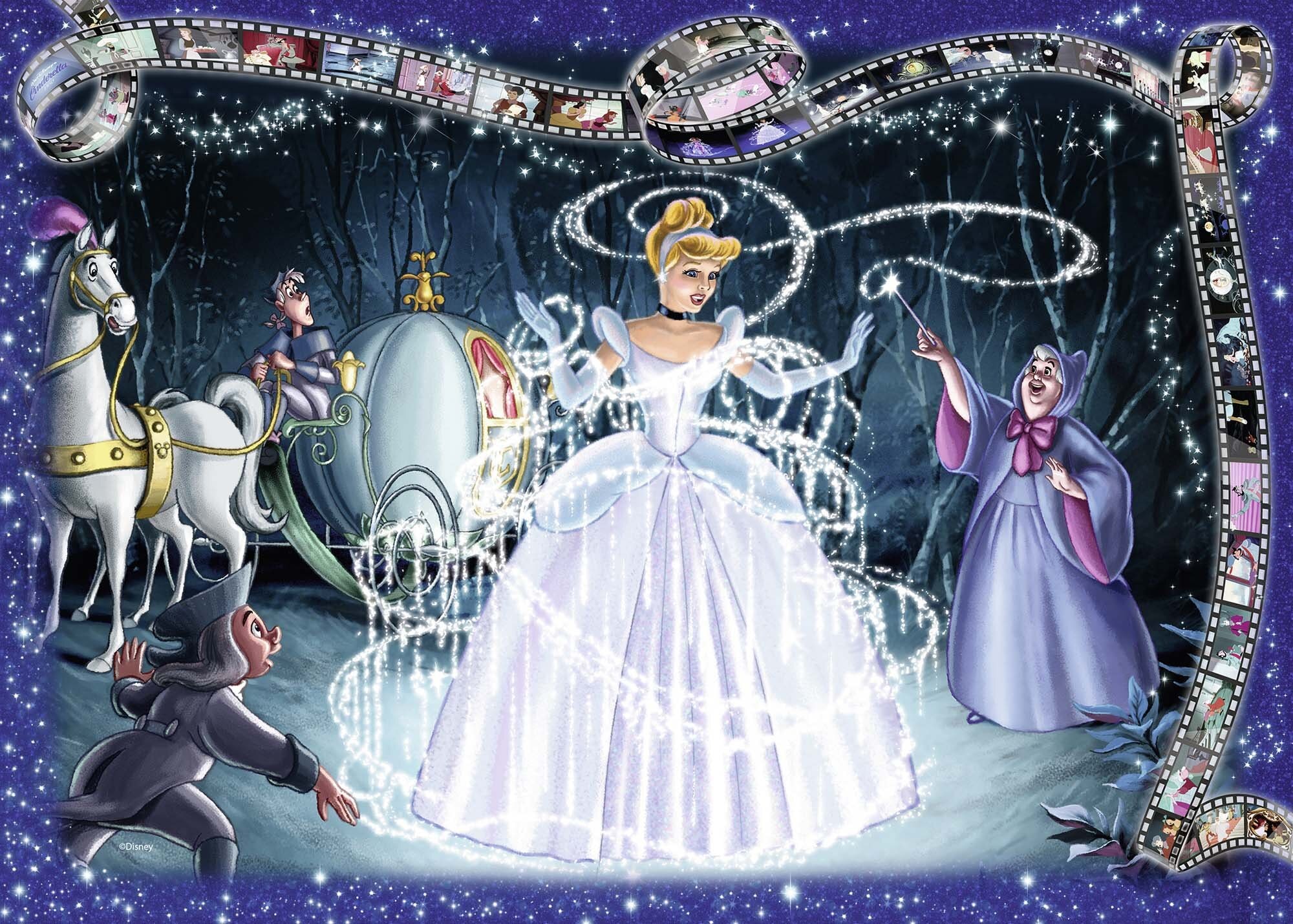 Ravensburger Palapeli, Disney - Cinderella 1000 palaa