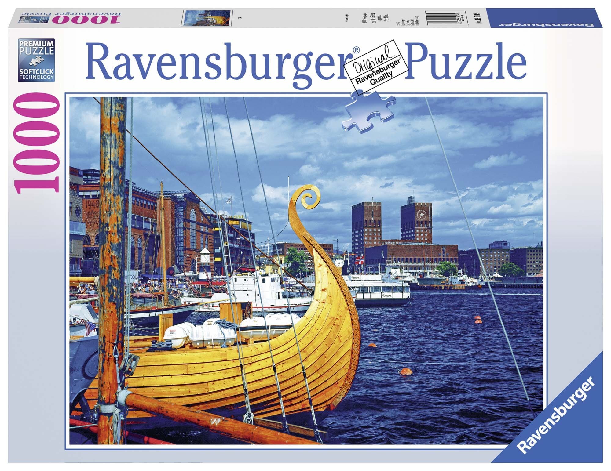 Ravensburger Palapeli, Oslo, Norway 1000 palaa