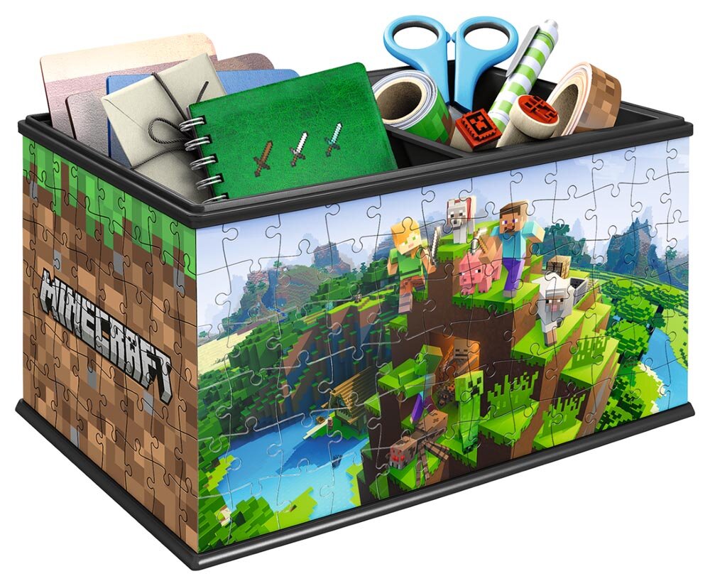 Ravensburger 3D Palapeli - Minecraft säilytyslaatikko 216 palaa