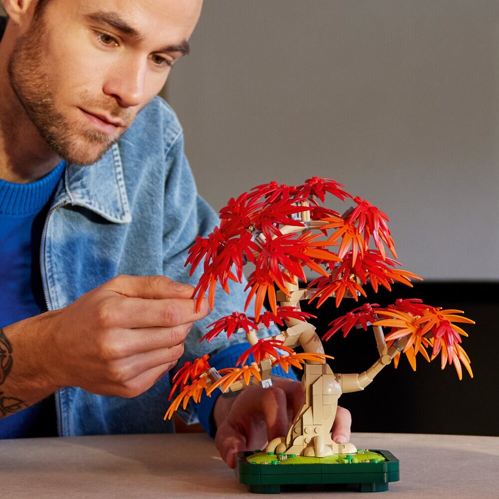 LEGO Botanicals - Punalehtinen japaninvaahtera-bonsaipuu 18+