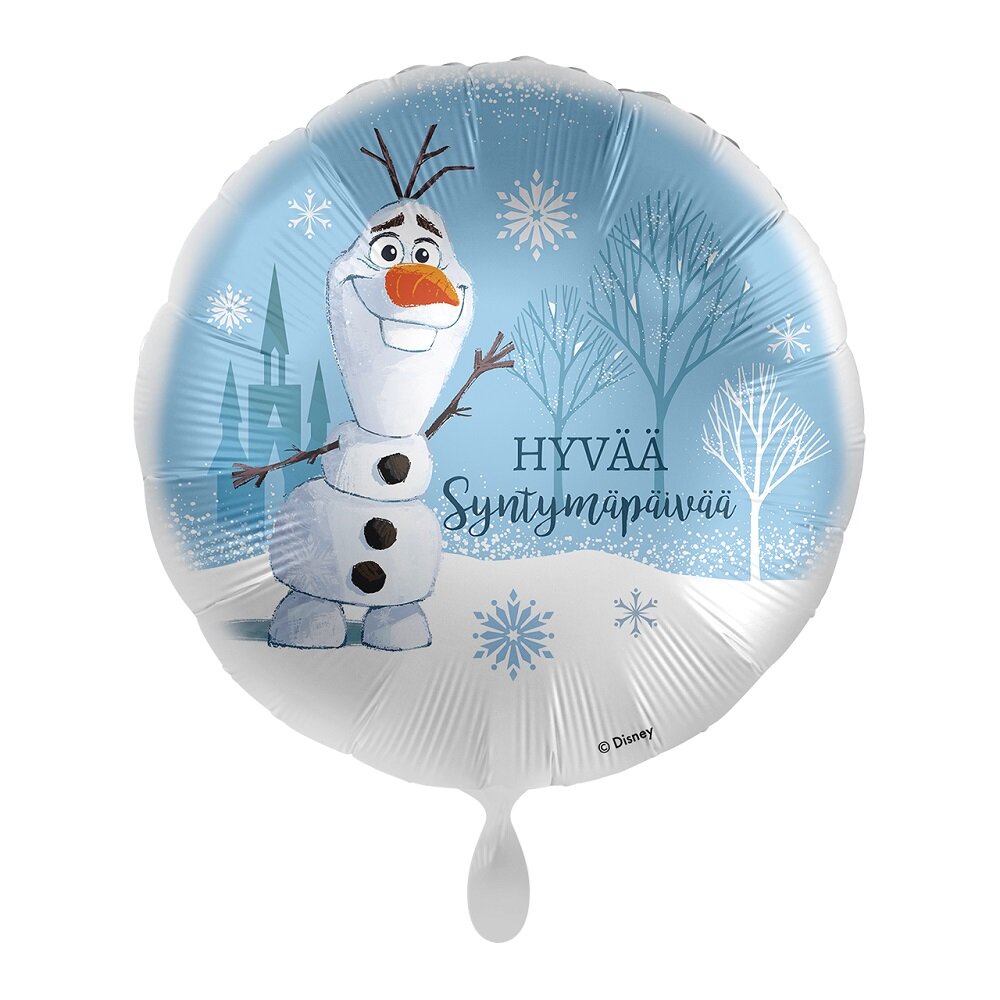 Frozen 2 Olaf Folioilmapallo - Hyvää Syntymäpäivää