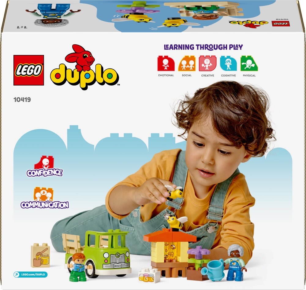 LEGO Duplo - Mehiläisten ja mehiläispesän hoitoa 2+