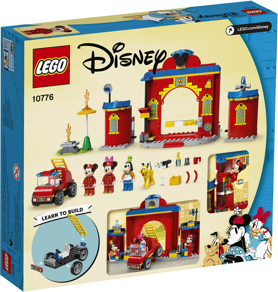 LEGO Mikin ja ystävien paloasema ja paloauto 4+