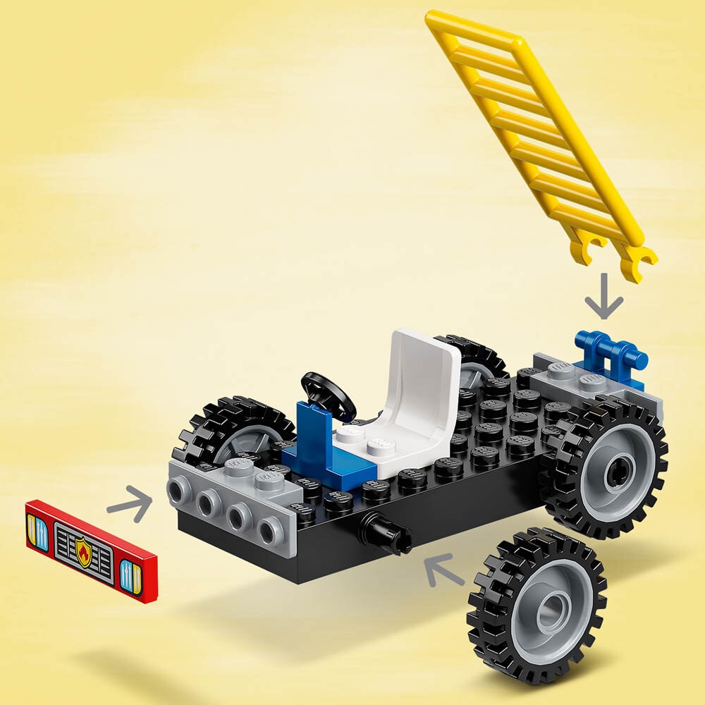 LEGO Mikin ja ystävien paloasema ja paloauto 4+