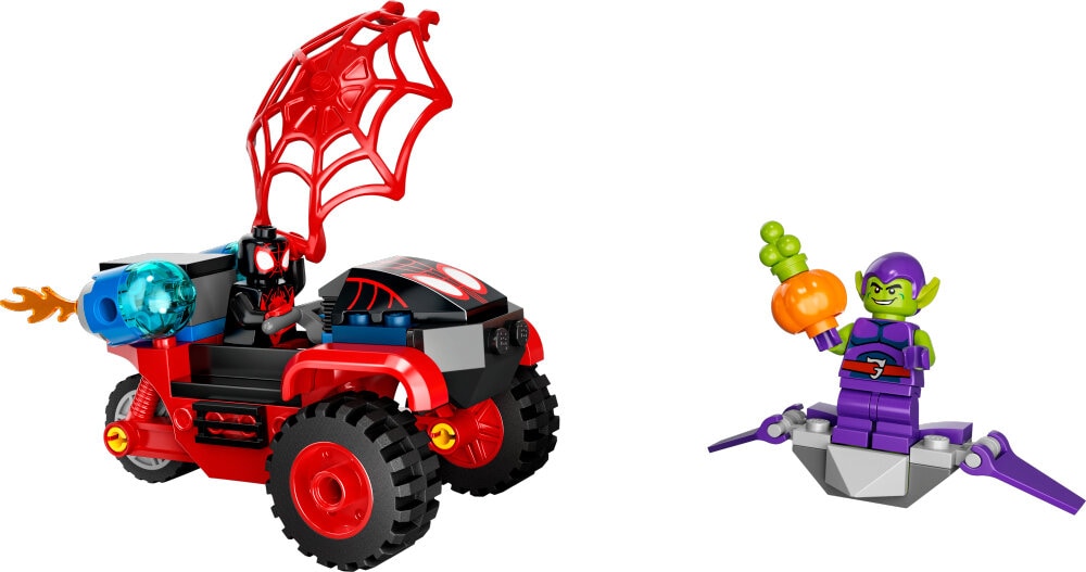 LEGO Marvel - Miles Morales: Spider-Manin Trike-moottoripyörä 4+