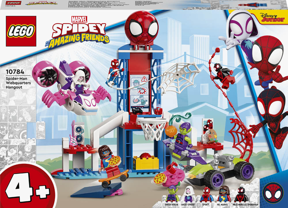 LEGO Marvel, Spider-Manin seittipäämaja 4+