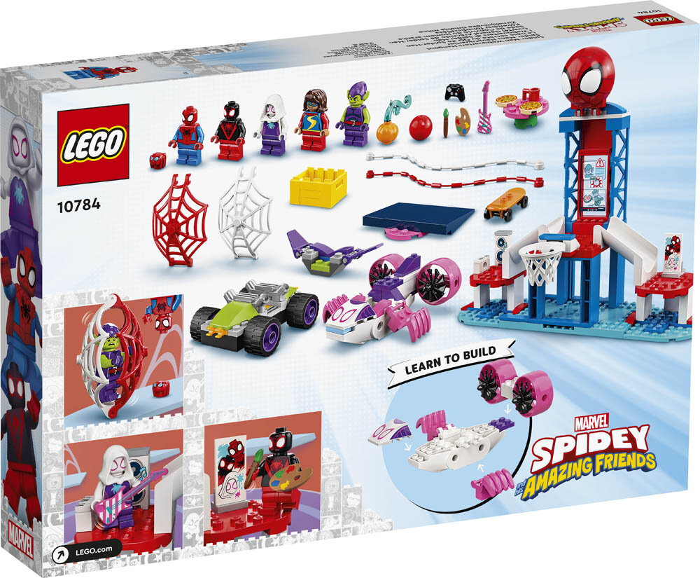 LEGO Marvel, Spider-Manin seittipäämaja 4+
