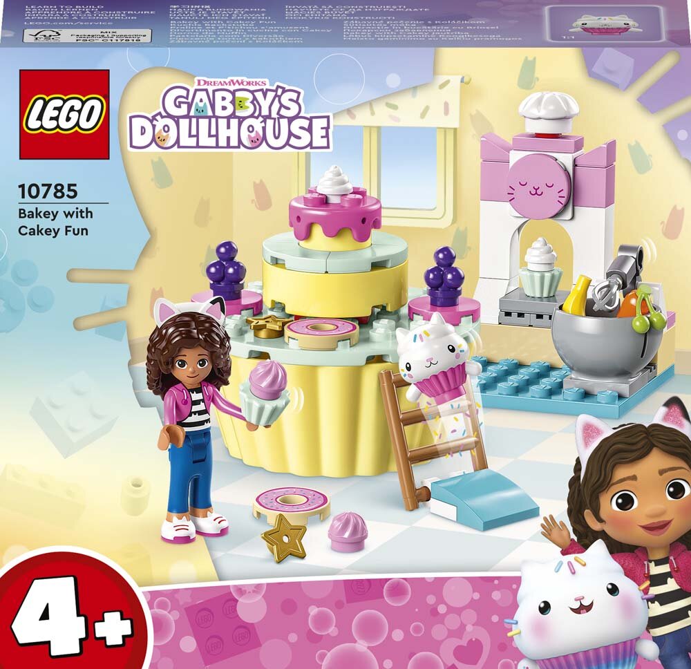 LEGO Gabby's Dollhouse - Hauskoja leipomishetkiä Hileen kanssa 4+