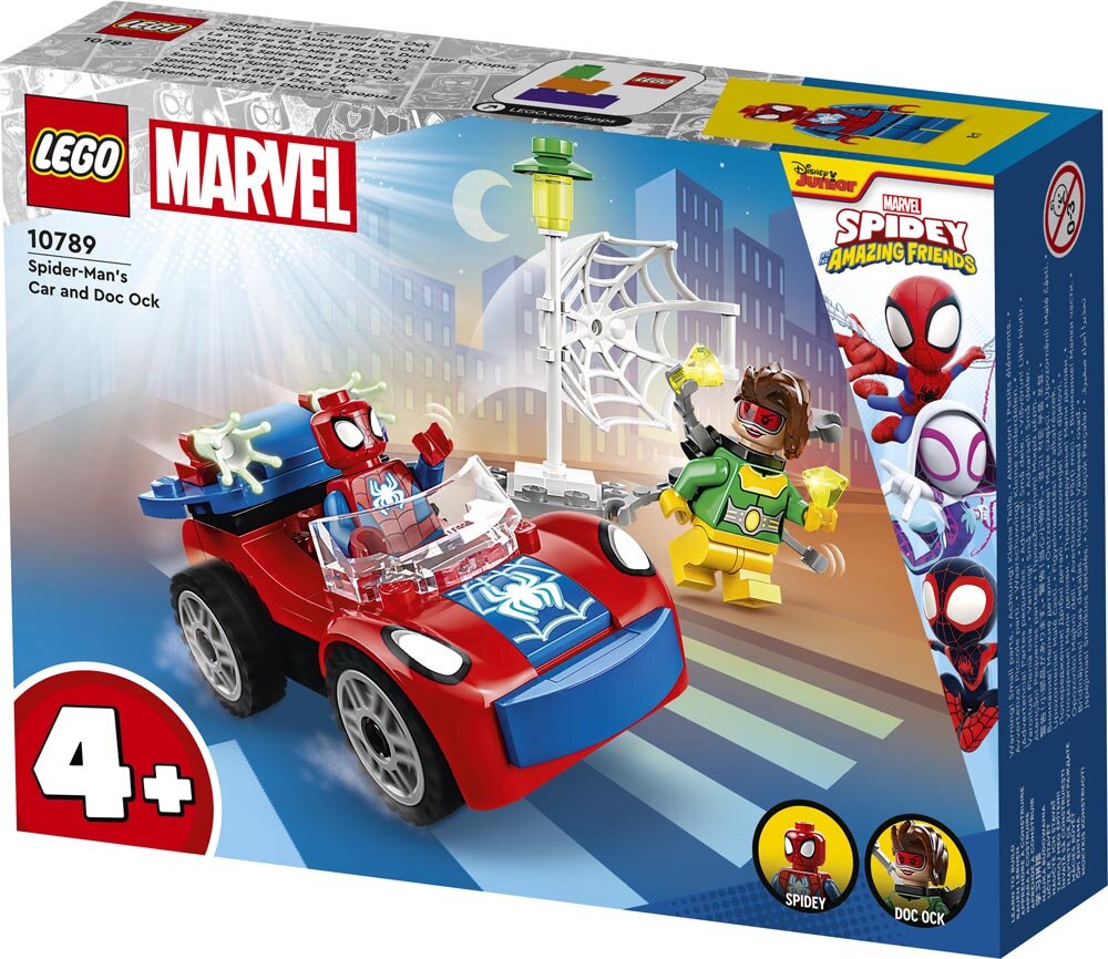 LEGO Marvel - Spider-Manin auto ja Tohtori Mustekala 4+