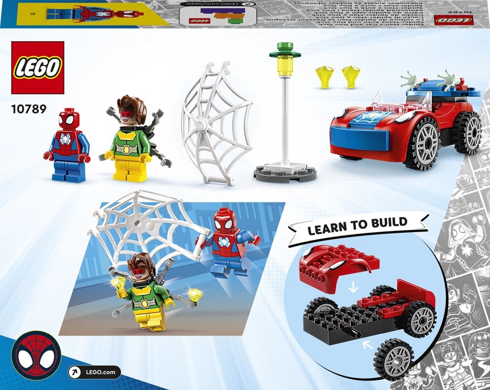 LEGO Marvel - Spider-Manin auto ja Tohtori Mustekala 4+