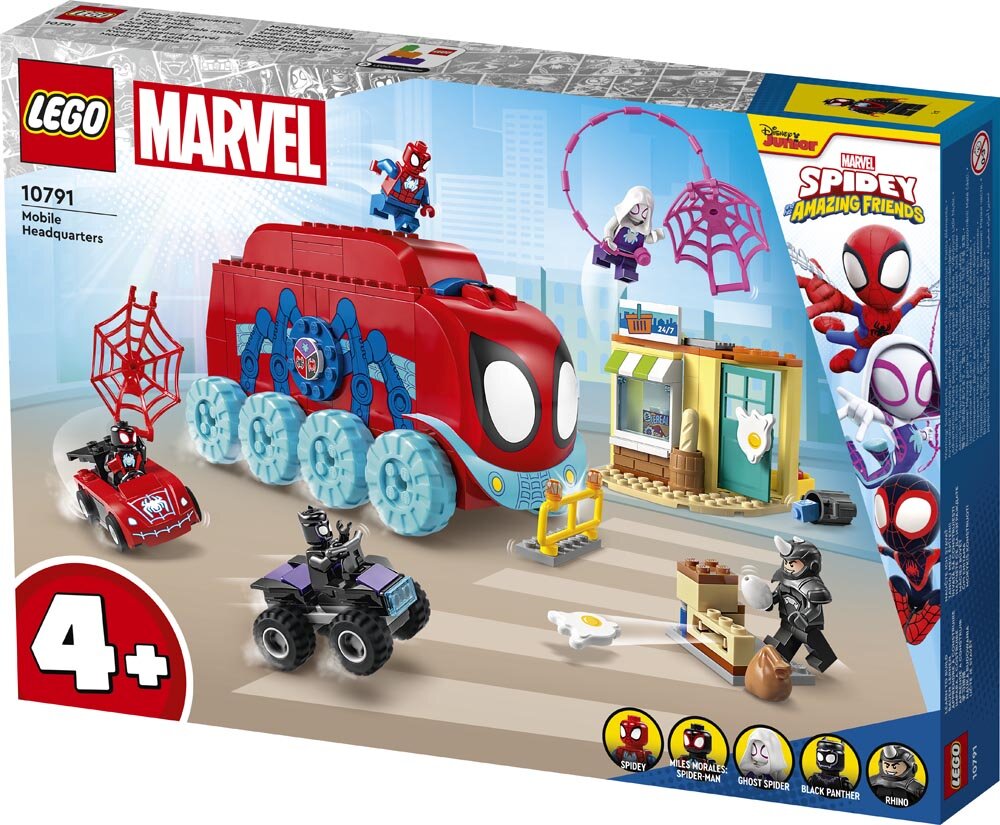 LEGO Marvel - Team Hämiksen liikkuva päämaja 4+