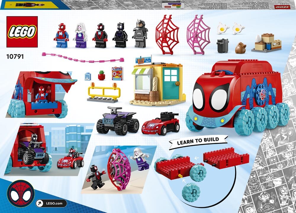 LEGO Marvel - Team Hämiksen liikkuva päämaja 4+