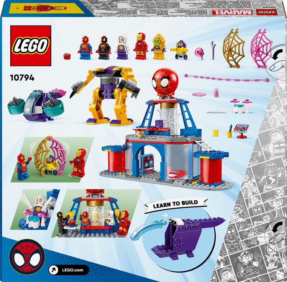 LEGO Marvel - Spidey-tiimin päämaja 4+