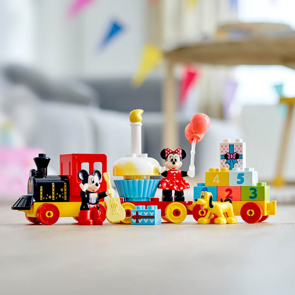 LEGO Duplo, Mikin ja Minnin syntymäpäiväjuna 2+