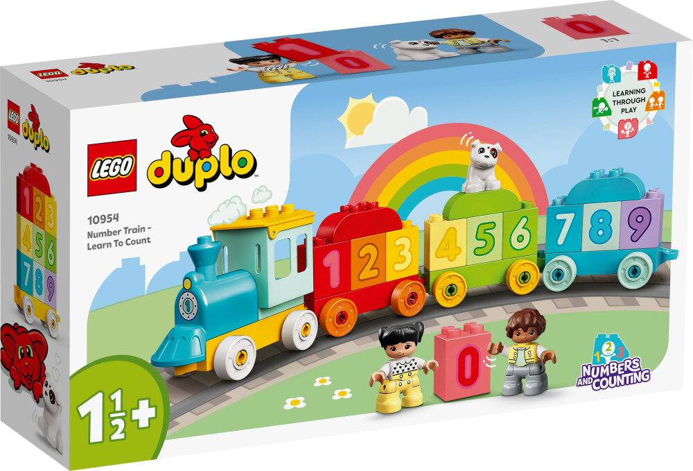 LEGO Duplo - Numerojuna – opi laskemaan 1+