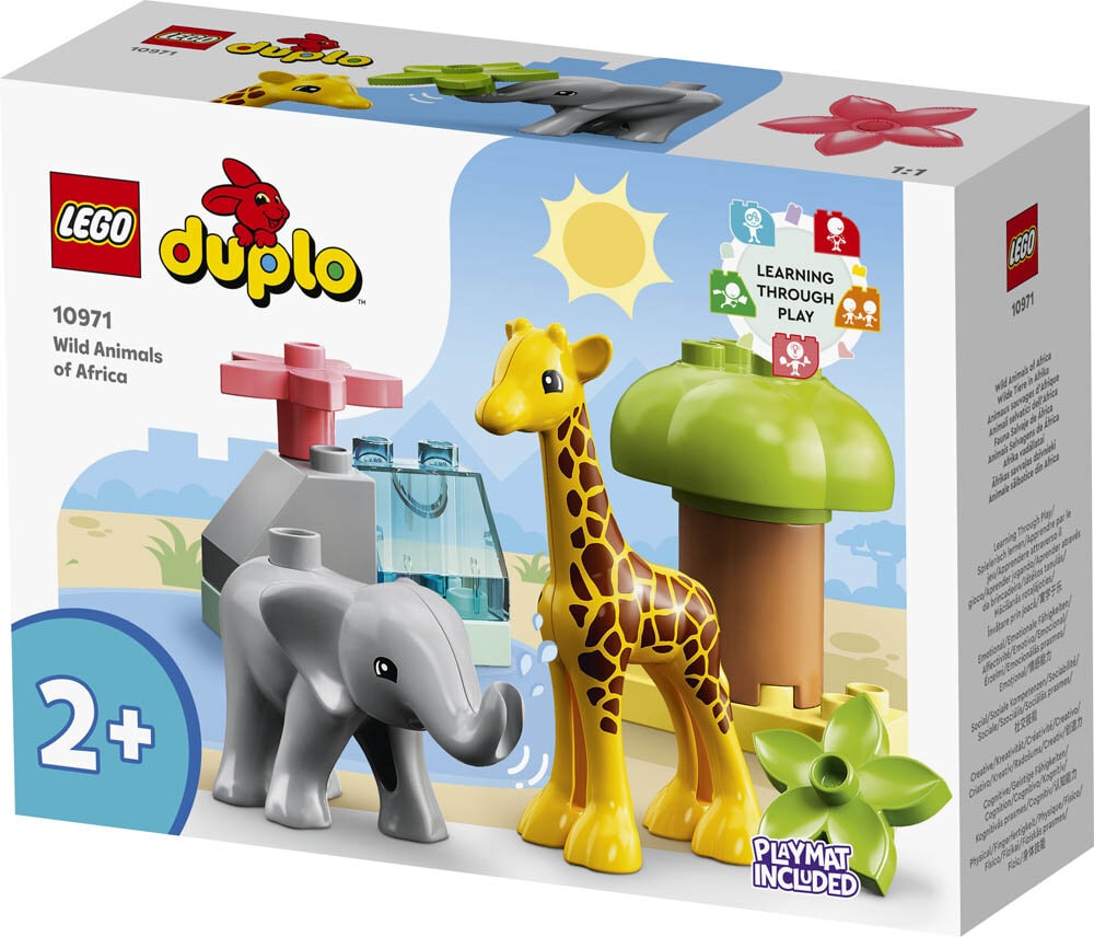 LEGO Duplo Afrikan villieläimet 2+