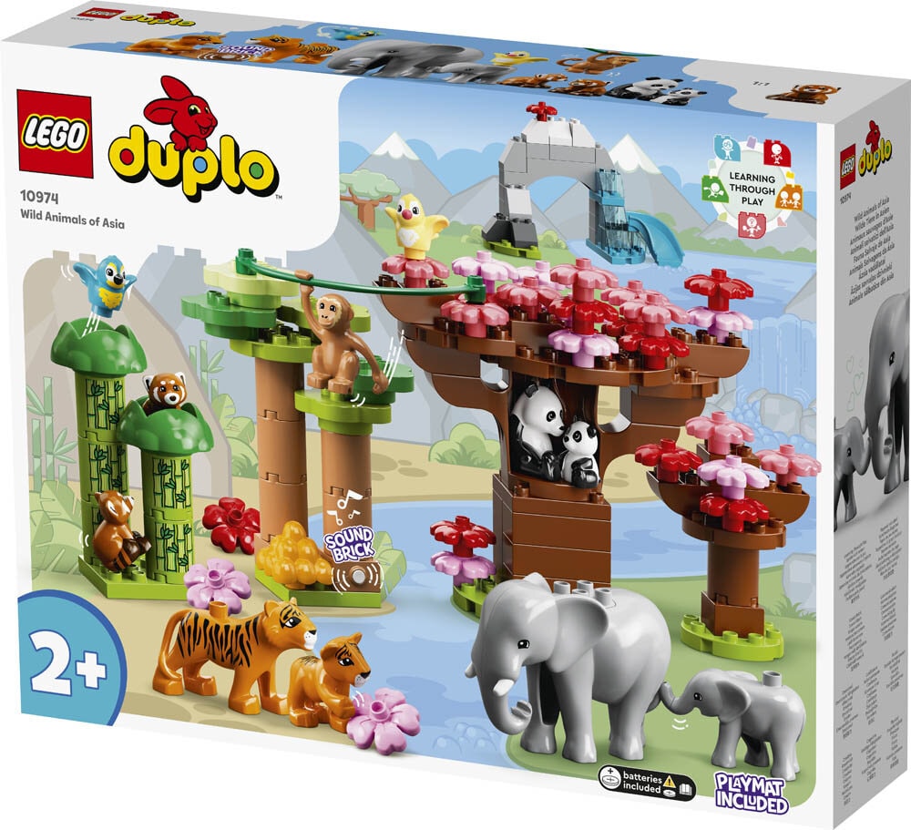 LEGO Duplo Aasian villieläimet 2+