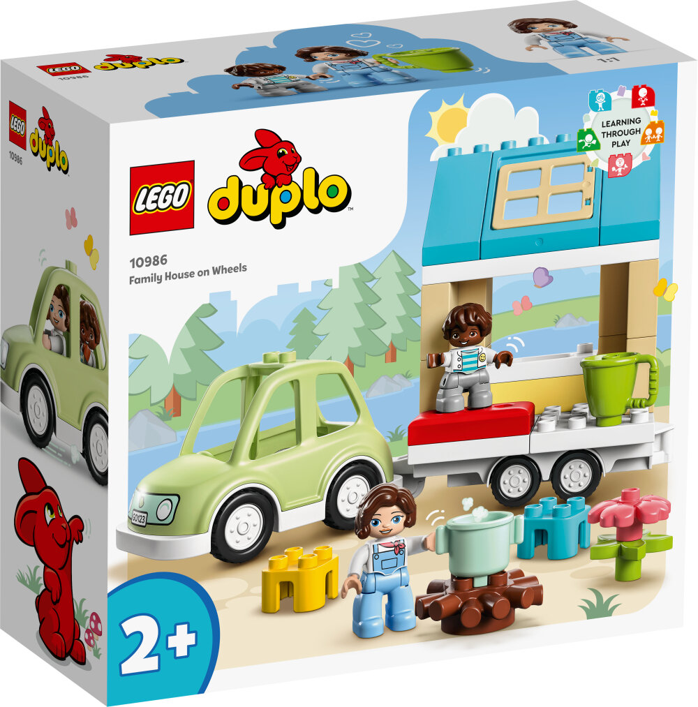 LEGO Duplo - Omakotitalo perävaunussa 2+