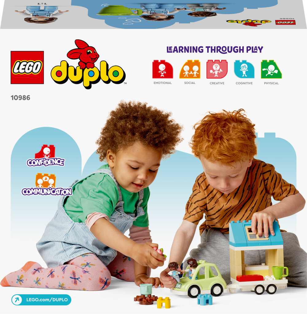 LEGO Duplo - Omakotitalo perävaunussa 2+