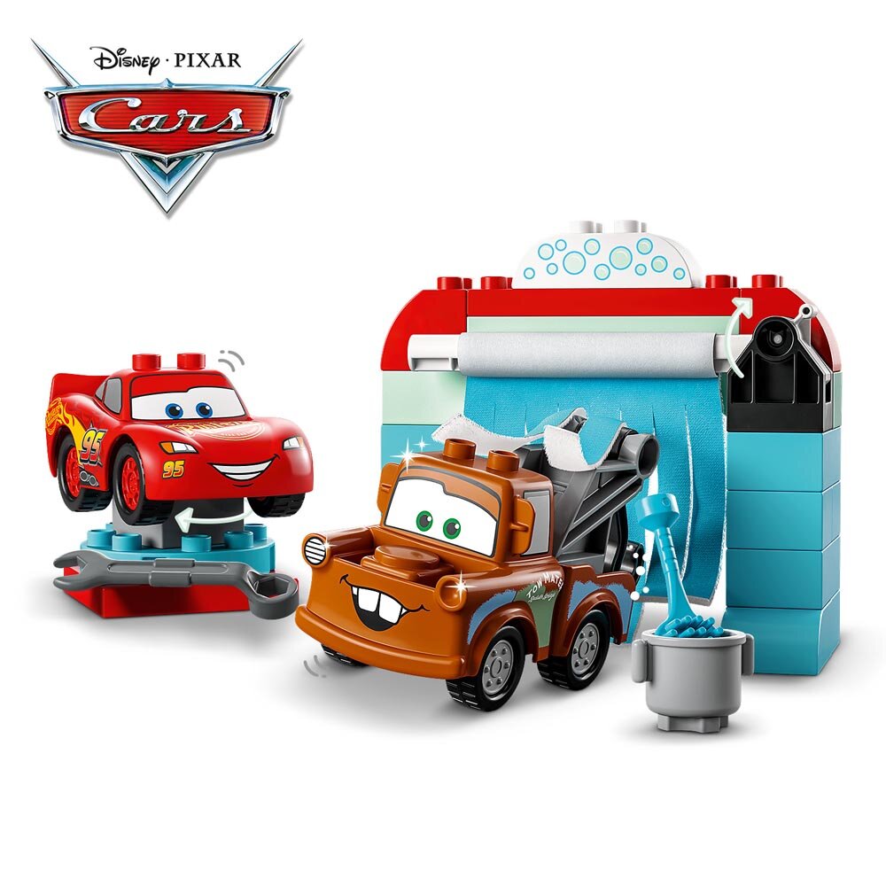 LEGO Duplo - Salama McQueenin ja Martin hauska autopesu 2+
