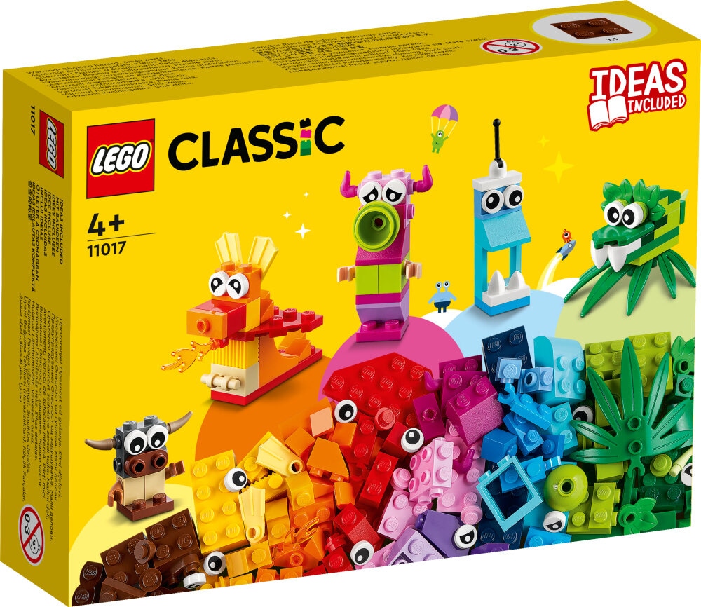 LEGO Classic - Luovat hirviöt 4+