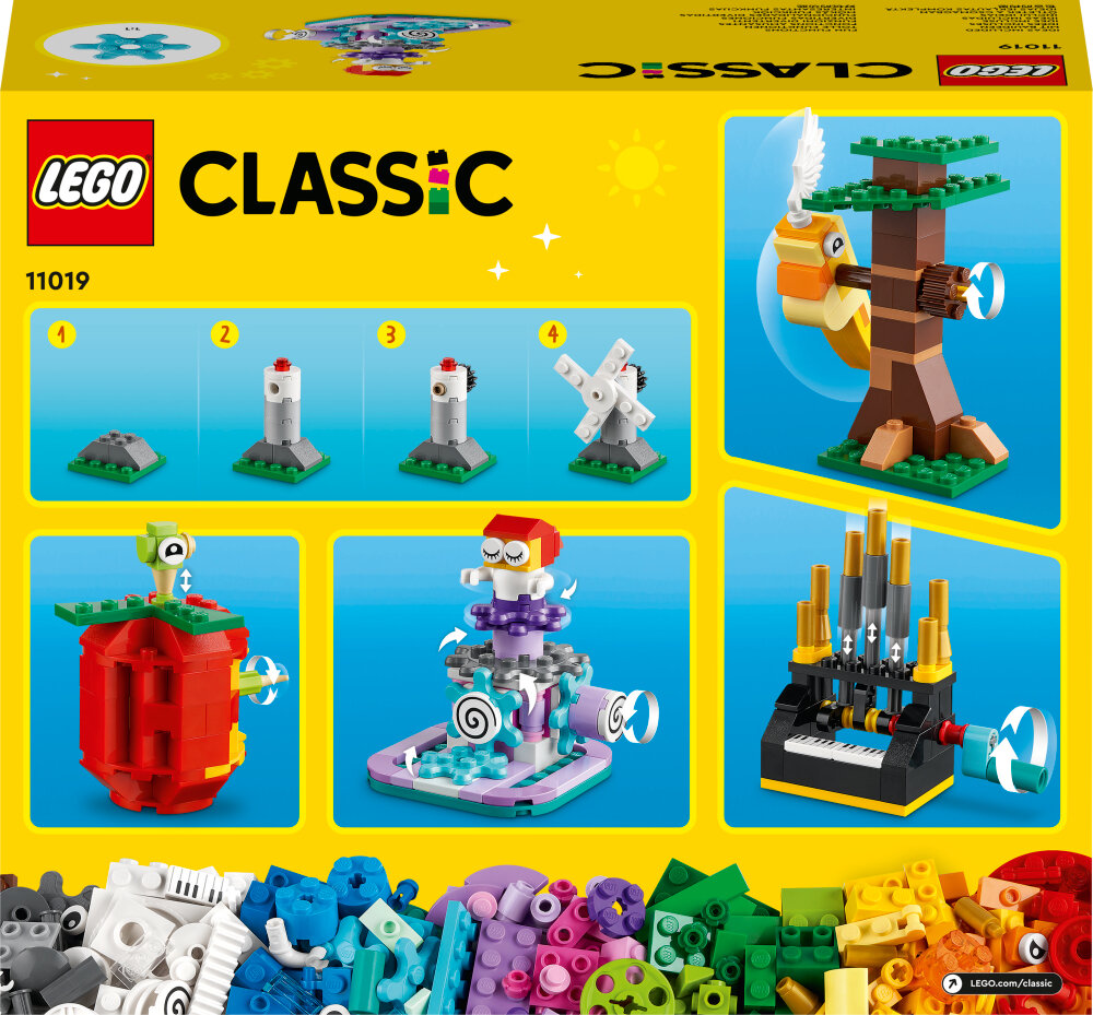 LEGO Classic - Palikat ja toiminnot 5+