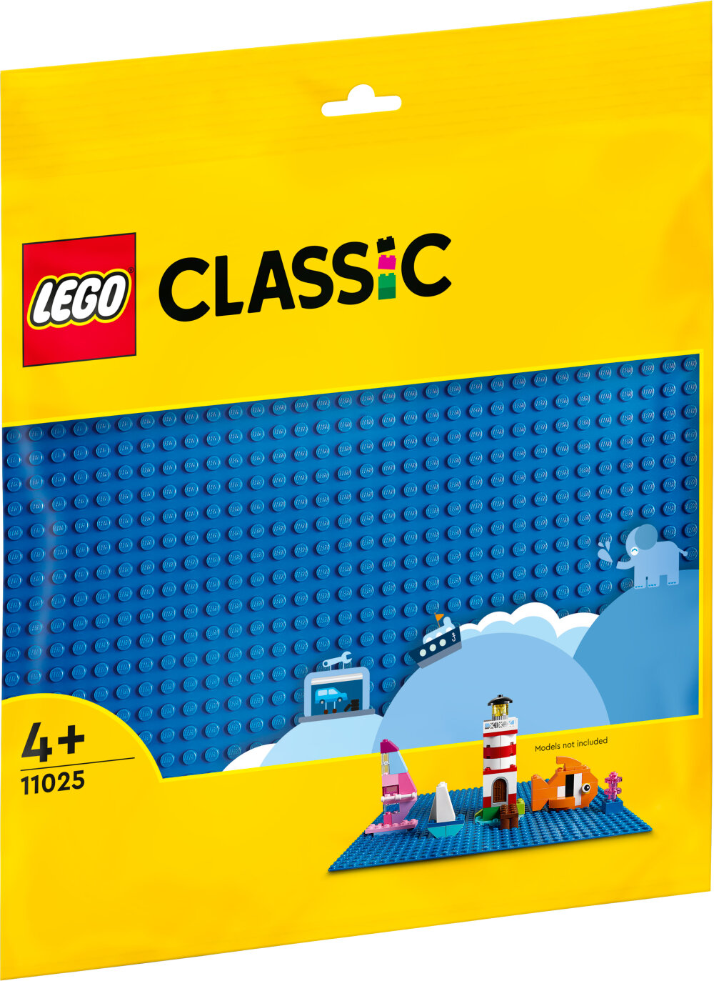 LEGO Classic - Sininen rakennuslevy 4+