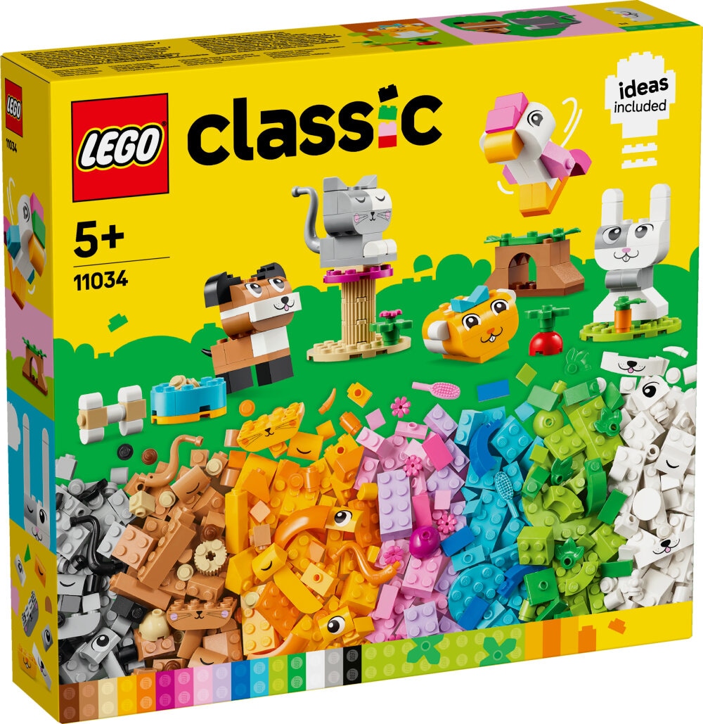 LEGO Classic - Luovat lemmikit 5+