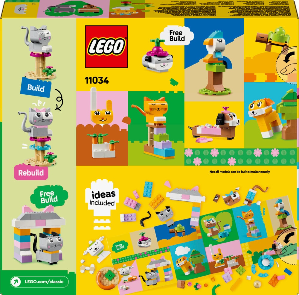 LEGO Classic - Luovat lemmikit 5+
