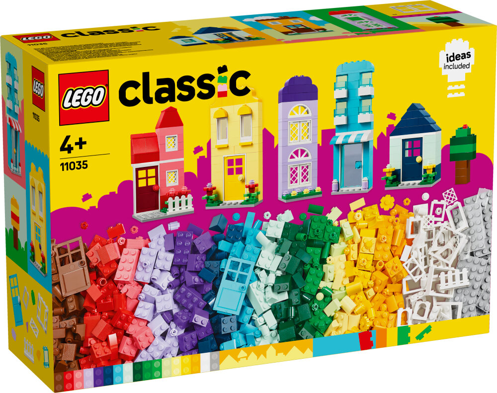 LEGO Classic - Luovat talot 4+