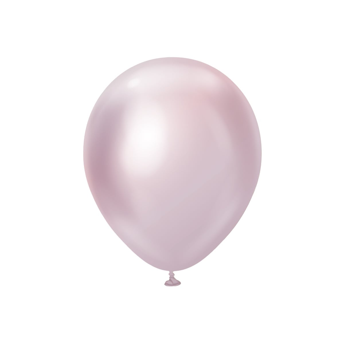 Premium Lateksipallot Pinkki Kulta Chrome 30 cm