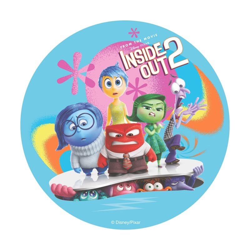 Kakkukuva Disney Pixar Inside Out - Vohveli 20 cm