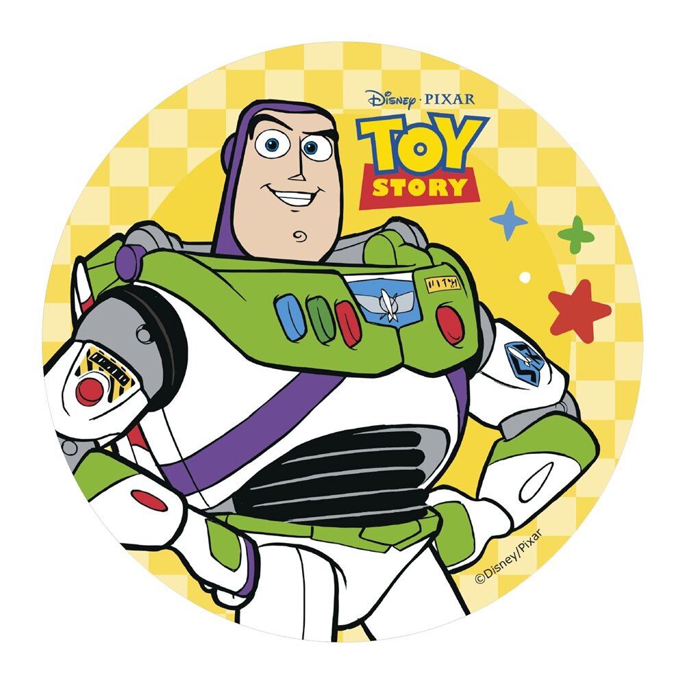 Kakkukuva Toy Story Buzz Lightyear - Vohveli 20 cm