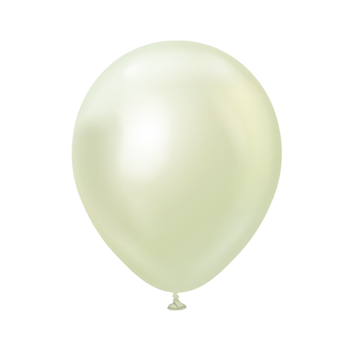 Premium Lateksipallot Vihreä Kulta Chrome 45 cm 5 kpl