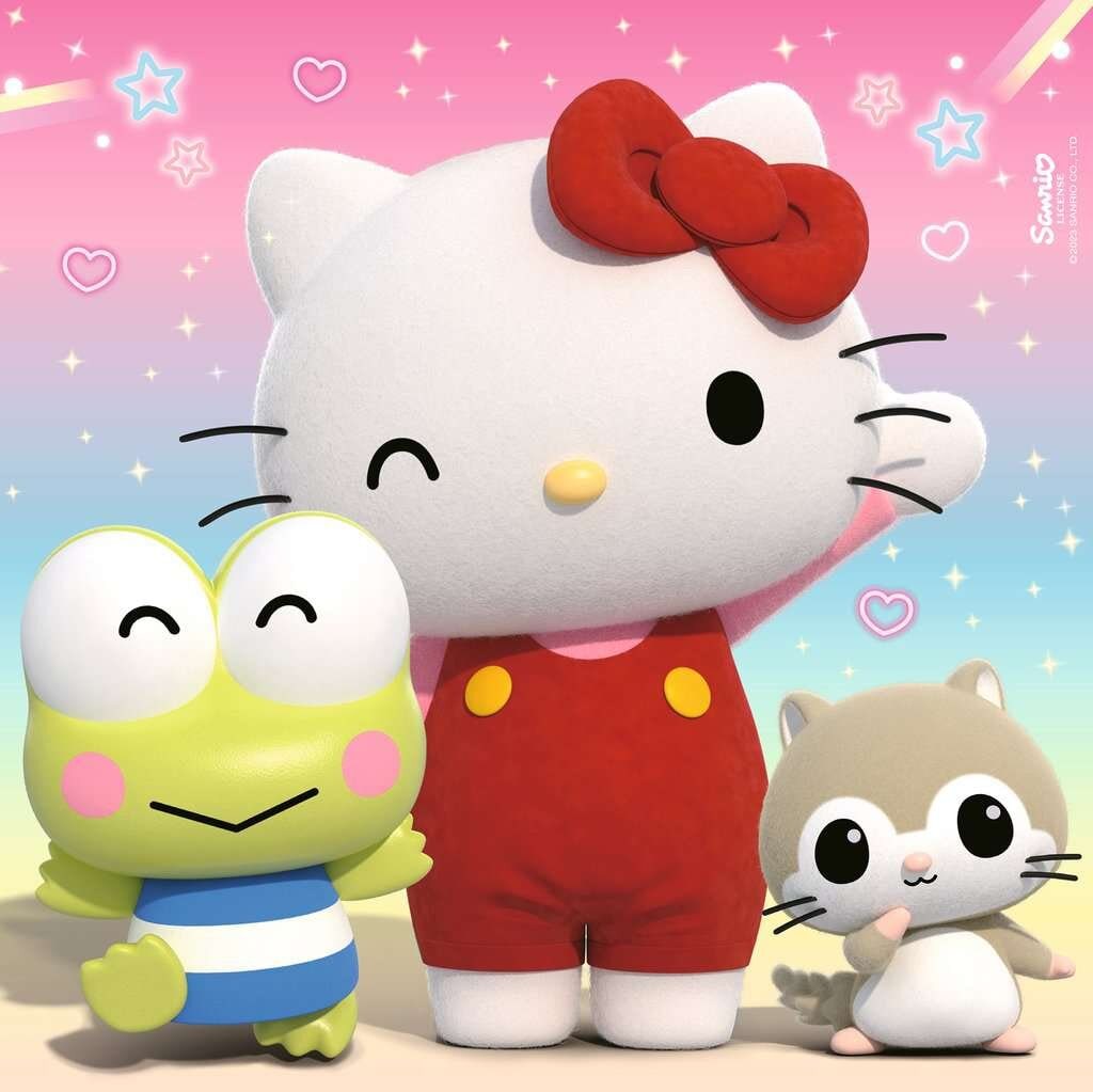 Ravensburger Palapeli - Hello Kitty 3x49 palaa