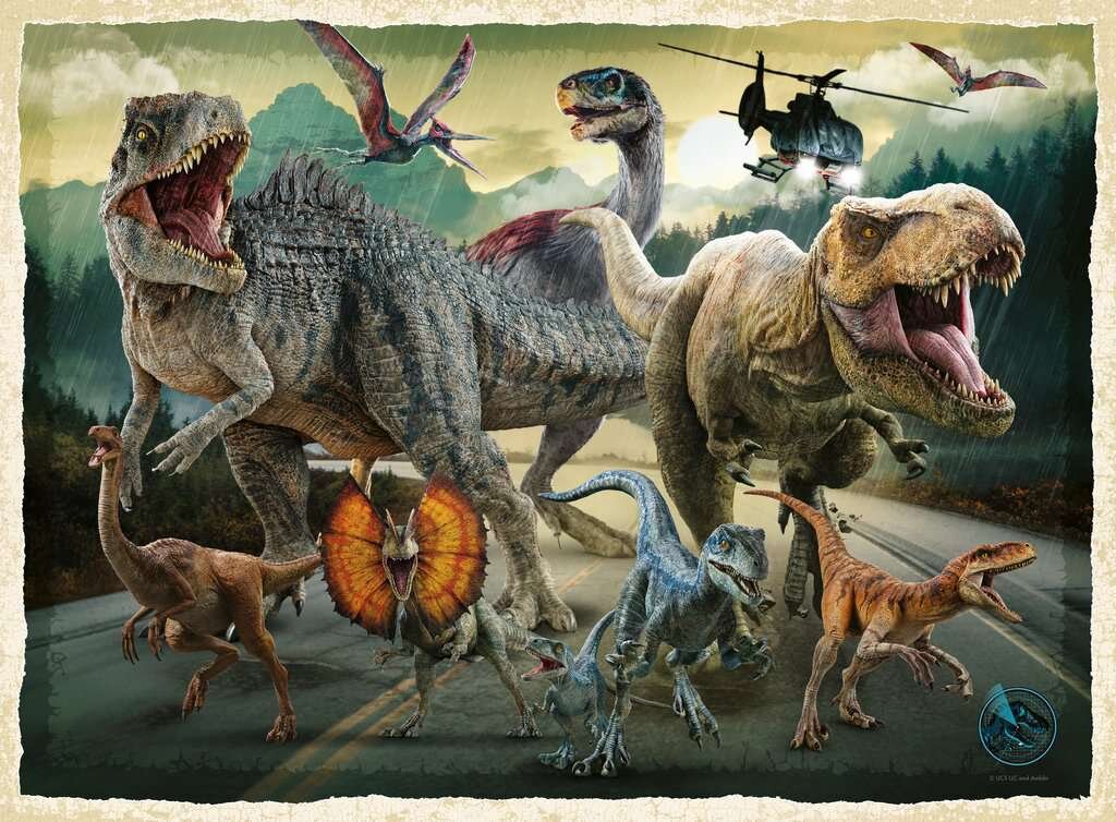 Ravensburger Palapeli - Jurassic World 200 palaa