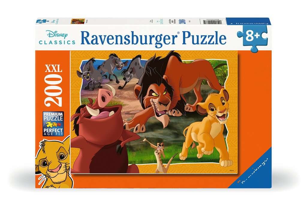 Ravensburger Palapeli - Leijonakuningas 200 palaa