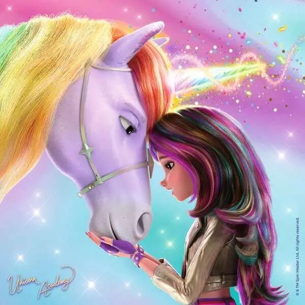 Ravensburger Palapeli - Unicorn Academy 3x49 palaa