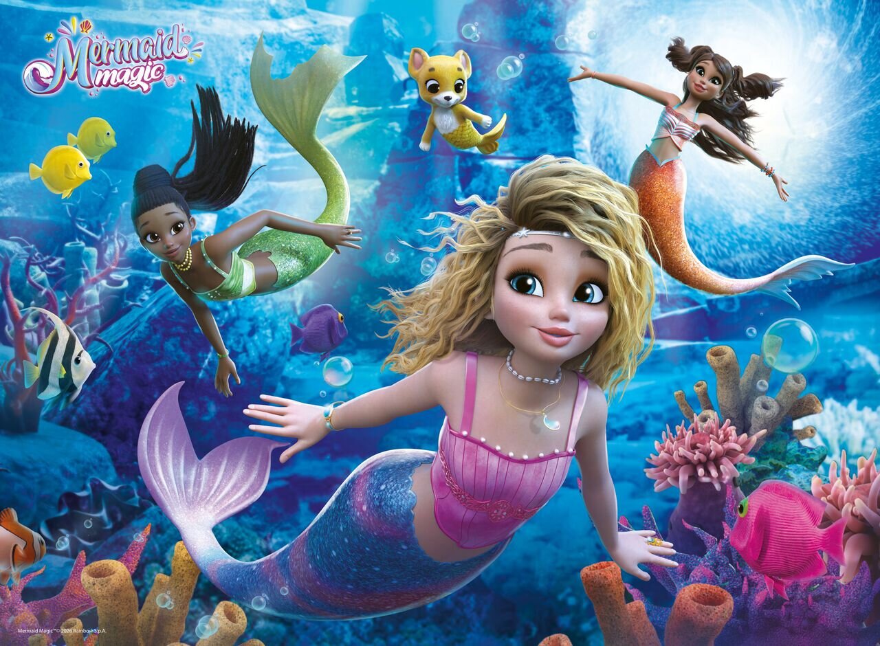 Ravensburger Palapeli - Mermaid Magic 200 palaa