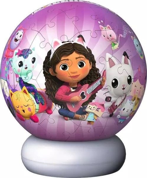 Ravensburger 3D Palapeli - Gabby's Dollhouse yövalo 72 palaa